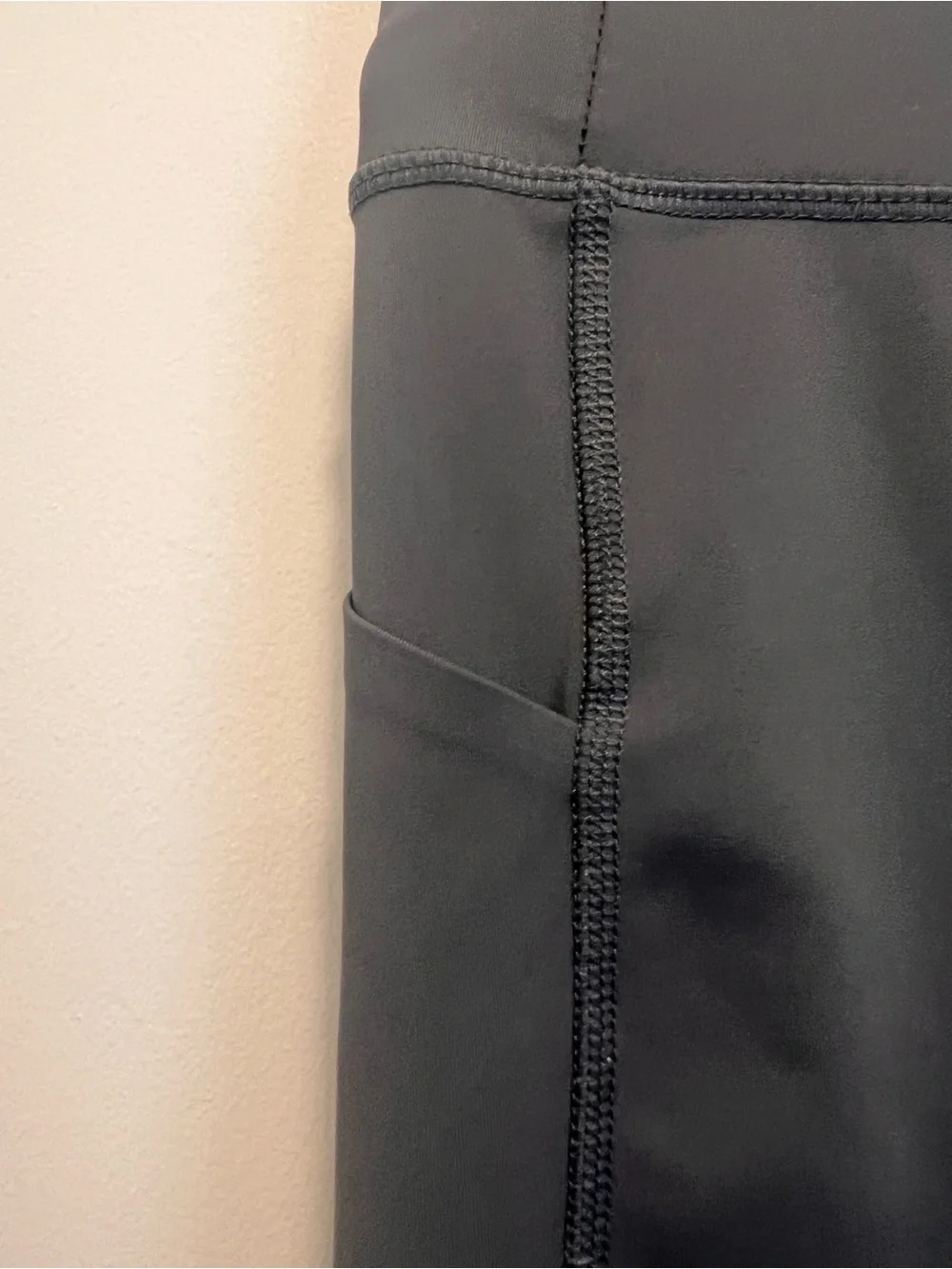 Mono B Gray High Rise Pocket Leggings 1XL Athletic Yoga Workout Pants